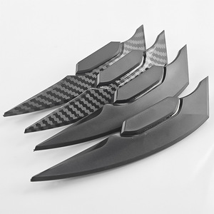 Qiangye Motorcycle <b>Wind</b> Deflector Carbon Fiber Black 15cm Universal Modification Part For Electric Motorcycles - Product Image 2