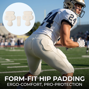 Football Hip Protection Pad <b>Thick</b> <b>Foam</b> Men Adult Ergonomic Sports Safety Gear Professional Protection All Seasons - Product Image 1