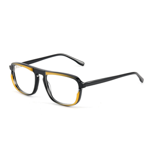 Montures <span class=keywords><strong>de</strong></span> lunettes en acétate faites à la main <span class=keywords><strong>de</strong></span> qualité supérieure, anti-lumière bleue, lunettes optiques, montures <span class=keywords><strong>de</strong></span> lunettes pour hommes et femmes - Product Image 4