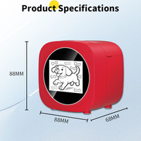 Mini-imprimante IA à activation vocale, imprimante thermique instantanée sans encre, imprimante thermique portable sans fil IA, cadeau DIY, imprimante portable