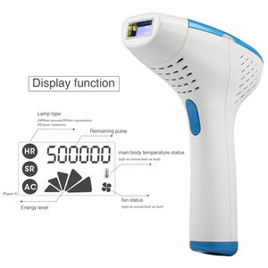 Mini épilateur portable à usage domestique 500000 impulsions lumineuses pour l'épilation permanente du corps entier système IPL Laser dépilatoire 36w - Product Image 1