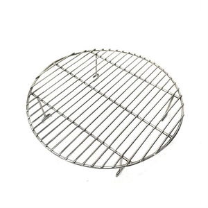 <span class=keywords><strong>Grille</strong></span> de cuisson ronde en acier inoxydable / Grilles de barbecue / <span class=keywords><strong>Grille</strong></span> en fil métallique avec quatre pieds - Product Image 6
