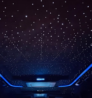 Meteor Car Rooftop Starry Sky Light Accesorios para automóviles LED Lámpara de techo interior Luces de fibra óptica