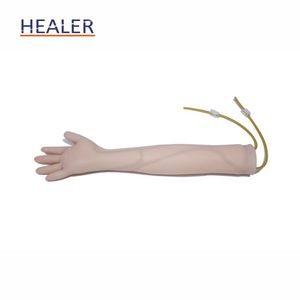 Kit de <span class=keywords><strong>brazo</strong></span> de entrenamiento IV, <span class=keywords><strong>brazo</strong></span> de práctica de inyección intravenosa de Maniquí de PVC para escuelas y modelo humano de sutura - Product Image 2