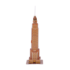 Rompecabezas 3D de Arquitectura Mundialmente Famosa, Modelo del Empire State Building de EE. UU., Rompecabezas 3D, Juguetes y Regalos para Atracciones Turísticas - Product Image 4