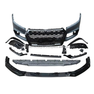 กันชนหน้าสไตล์ RSQ5สำหรับรถ Audi 19-21 B9 Q5พร้อมกระจังหน้าภายใน | คลังสินค้าสหรัฐและการดรอปชิปใน3-7วัน - Product Image 1