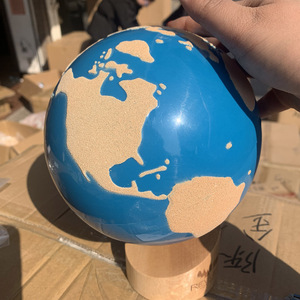 Giocattoli Montessori legno materiali geografia carta vetrata <span class=keywords><strong>globo</strong></span> - Product Image 2