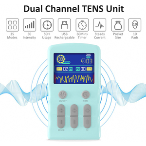 Diseño personalizado unidad de mano Tens período terapia estimulador muscular EMS dispositivos máquina para espalda hombro cuello masajeador Facial - Product Image 6