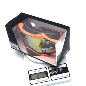 ハレーモトクロスバイクオートバイゴーグルセットファッション表示ボックス付き乗马メガネ包装おしゃれなデザイン - Product Image 3