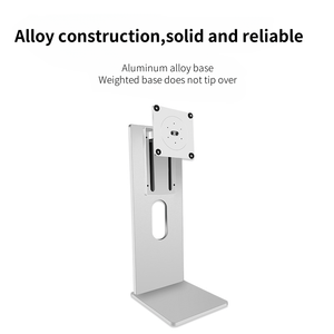 27 pollici 32 pollici tutto in lega di alluminio Stand XDR stile <span class=keywords><strong>Monitor</strong></span> CNC rotante ascensore tavolo VESA staffa <span class=keywords><strong>per</strong></span> schermo <span class=keywords><strong>Computer</strong></span> Desktop - Product Image 2