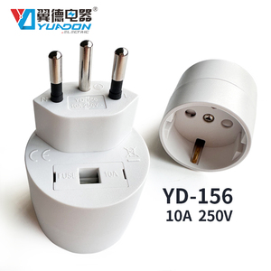 Adaptateur <span class=keywords><strong>de</strong></span> voyage YUADON pour prise EU vers Suisse 10A 250V avec protection <span class=keywords><strong>de</strong></span> sécurité pour chargeurs, ordinateurs portables et petits appareils - Product Image 5