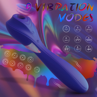 S-HANDE Handgehaltener Saug-Vibrator Brustwarzen-Massagegerät Körper-Vibrator Klitoris-Stimulator Vibratoren für Frauen