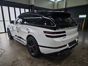 Nouveau kit carrosserie en fibre de carbone pour Genesis GV80 SUV Coupé, avec prise d'air Magma, spoiler avant et pare-chocs auto-adhésifs pour remplacement/réparation - Product Image 5