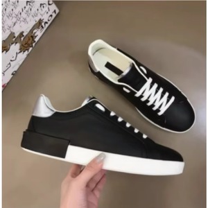 Chaussures de marche tendance en cuir véritable de haute qualité, style designer, à lacets, plateforme, talon épais, semelle extérieure en caoutchouc antidérapante - Product Image 1