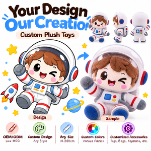 Peluche Personalizzato Mascotte Personaggio Animale Imbottito OEM ODM Basso MOQ Morbido al Tatto Regalo Personalizzato per Celebrazioni - Product Image 2