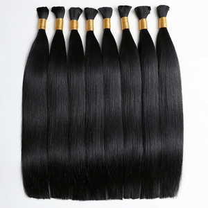 Sỉ nhà máy tóc nối Việt Nam 100% thật, hàng nguyên kiện, tóc nối Virgin Double Drawn, giữ nguyên lớp biểu bì, tóc người Remy, màu đen tự nhiên - Product Image 1