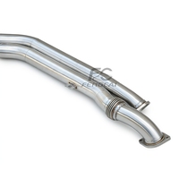 Sistema de Escape Estilo GT4 Personalizado para BMW, Tubo Intermedio G80 M3 G8X G82 M4, Tubos de Escape de Acero Inoxidable de Alto Rendimiento Tipo Z