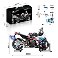 Nouvelle moto miniature en métal à l'échelle 1:9 pour enfants, style moderne, simulation de pulvérisation, modèles de moto en alliage moulé sous pression avec son et lumière