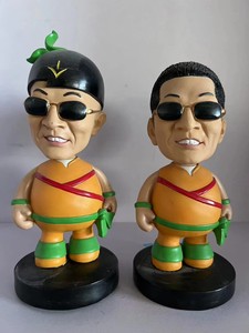 Fai da te custom esilarante comico in resina bobblehead scultura di carattere creativo modello souvenir regalo tavola ornamento auto decorazione - Product Image 5