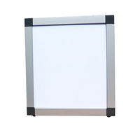Boîte de visualisation médicale, négascope médical à LED, luminosité réglable, double panneau, visionneuse de films radiologiques médicaux, négascope