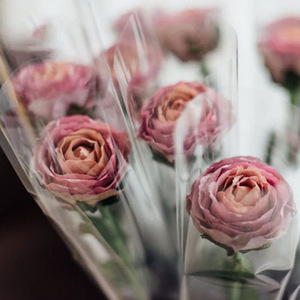 INUNION – rouleau de cellophane transparent, papier d'emballage de fleurs à bas prix - Product Image 5