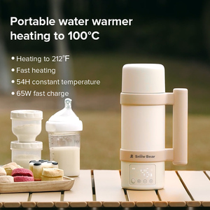 Calentador de leche USB portátil, hervidor de agua, calentador de botellas de PP de silicona de calentamiento rápido para viajes y preparación de té, <span class=keywords><strong>biberones</strong></span> amigables - Product Image 3