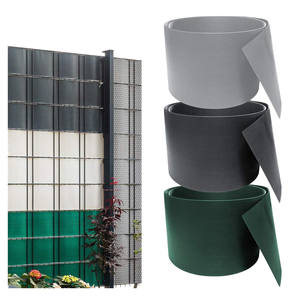 Installation facile, 19 cm x 2,53 m, 10 pièces, 26 m <span class=keywords><strong>de</strong></span> bande <span class=keywords><strong>de</strong></span> PVC rigide pour clôture <span class=keywords><strong>de</strong></span> jardin, décoration <span class=keywords><strong>de</strong></span> clôture en métal pour <span class=keywords><strong>l</strong></span>'intimité - Product Image 6