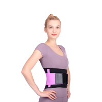 Ceinture de sueur pour hommes et femmes, ceinture de taille privée, réglable, amincissante, pour entraînement, façonnant la taille, noire, imperméable