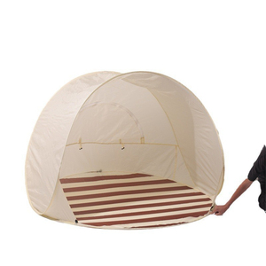 Tenda da Spiaggia Personalizzabile con Ombreggiatura Regolabile, Impermeabile, Pop-up, per 2 Persone, Cabana Parasole per Esterni <span class=keywords><strong>e</strong></span> Mare - Product Image 4