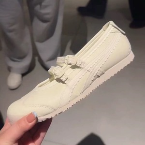 <span class=keywords><strong>Ballerine</strong></span> Sportive Casual con Rialzo Interno, Scarpe Mary Jane in Stile Francese per <span class=keywords><strong>Donna</strong></span>, in PU, Tinta Unita, per Occasioni Serali - Product Image 3