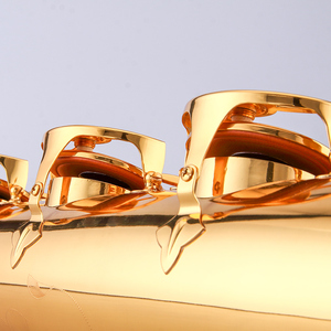 Sassofono Baritono Taishan in Mib Laccato Oro Strumento a Fiato - Product Image 3