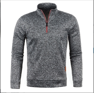 Maglione Casual Top <span class=keywords><strong>con</strong></span> scollo a <span class=keywords><strong>cerniera</strong></span> da uomo alla moda - Product Image 1