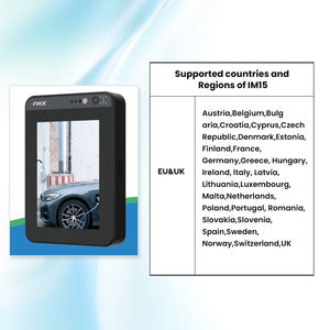 Bluesky <span class=keywords><strong>22kw</strong></span> AV EV chargeur station de charge de voiture monté au sol avec paiement POS OCPP Type 2 avec deux pistolets - Product Image 3