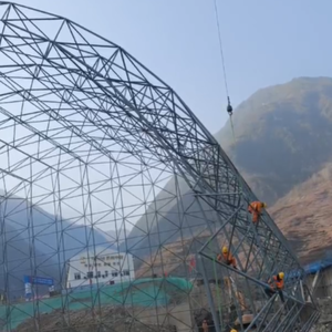 هياكل فولاذية مسبقة الصنع قابلة للطي، مظلة سقف فولاذية للمواقف، هياكل فولاذية لمواقف السيارات - Product Image 3