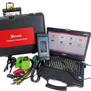 แล็ปท็อป Toughbook CF53 สำหรับตรวจสอบโครงรถบรรทุก ฟังก์ชั่นอ่านโค้ดข้อผิดพลาดเกี่ยวกับระบบส่งกำลัง เครื่องมือวินิจฉัย SINOTRUK แบบเร็ว 24V สีดำ - Product Image 1