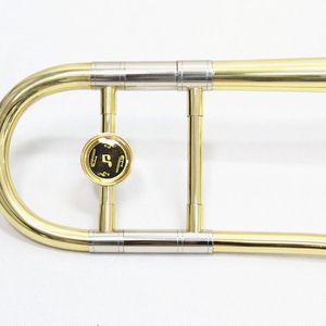 ทรอมโบนทองเหลือง บีแฟลต เคลือบทอง พร้อมกล่อง  ขายส่งเครื่องดนตรีทรอมโบน - Product Image 5