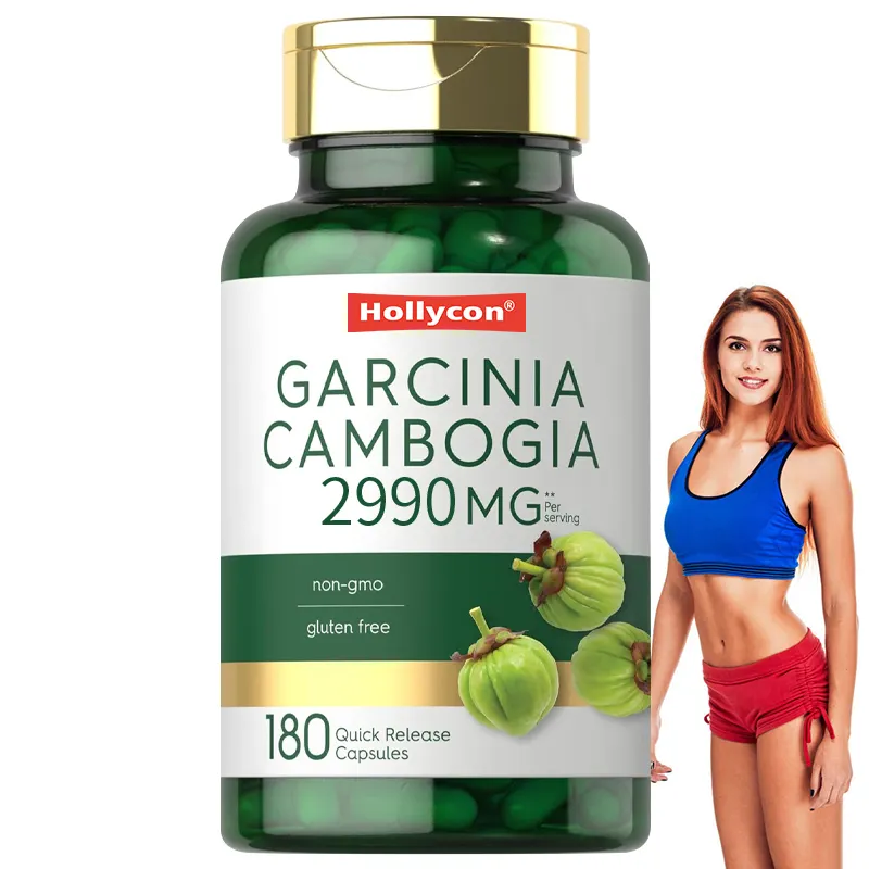 2024 Hot Private Label Wholesale Factory OEM Control del apetito Shaping Garcinia Cambogia Cápsulas