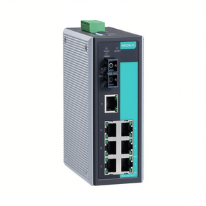 Commutateur réseau industriel non géré Moxa EDS-308-S-SC-T sur rail DIN, 8 ports Ethernet - Product Image 2