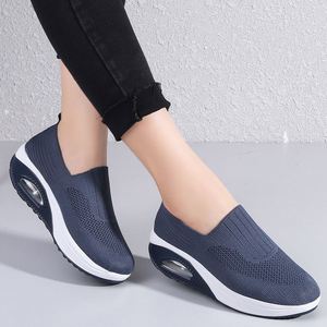 Zapatillas Deportivas de Punto para Mujer, Estilo Flying Knitting, 2024 - Product Image 6