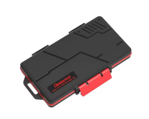 Customized Factory Desiontal Waterproof E9 DSLR Memory Card Case Storage Card Box Holder Without Branding and TPE Sheet Inside