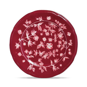 <b>Red</b> French Vintage Elegance Pastoral Style Vintage Floral Ceramic <b>Dinner</b> Plate <b>Set</b> Tableware Wedding Plate <b>Sets</b> Dinnerware - Product Image 2