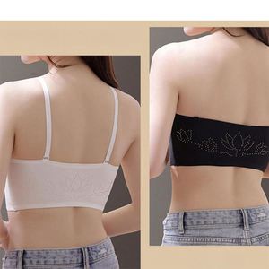 <span class=keywords><strong>Reggiseno</strong></span> Invisibile <span class=keywords><strong>con</strong></span> Spalline Trasparenti e Ferretto, Supporta Mezza Coppa, Lingerie Confortevole - Product Image 3