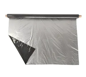 Película de Acolchado Agrícola de Alta Calidad para Vegetales, Rollo de Acolchado de Plástico PE Resistente a los Rayos UV, Cubierta de Suelo Premium para Invernadero - Product Image 1