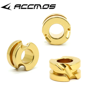 Bắn cung cung phụ kiện kim loại <span class=keywords><strong>Peep</strong></span> <span class=keywords><strong>Sight</strong></span> cho hợp chất cung kích thước, 1/8 ",3/16", Đỏ/Xanh/xanh/vàng để chụp - Product Image 3