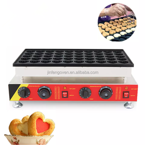 Machine de cuisson de biscuits de fabricant de bâton de gaufre électrique portative/Mini fabricant de crêpes hollandais commercial en forme de coeur