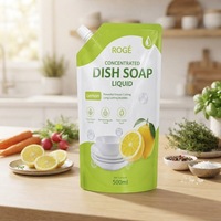 Sachets souples personnalisés en gros pour détergent liquide vaisselle – Emballage pour détergent de cuisine