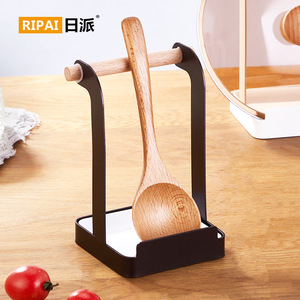 Support magnétique multifonctionnel Ripai pour couvercles de casseroles avec support, rangement de comptoir de cuisine pour spatules et égouttoirs, design carré - Product Image 3