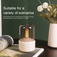 Diffuseur d'huiles essentielles Kinscoter, nouveau design, humidificateur d'air ultrasonique, diffuseur d'arômes de bougie pour la chambre, l'hôtel