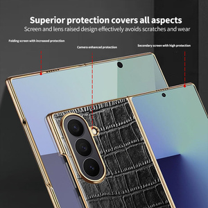 <span class=keywords><strong>เคส</strong></span>โทรศัพท์มือถือหนัง<span class=keywords><strong>แท้</strong></span>สำหรับ <span class=keywords><strong>Samsung</strong></span> <span class=keywords><strong>Z</strong></span> <span class=keywords><strong>Fold</strong></span> 7 6 5 4 <span class=keywords><strong>3</strong></span><span class=keywords><strong>เคส</strong></span>โทรศัพท์ชุบไฟฟ้า - Product Image 3