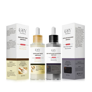 कोरियन चावल कोमल एक्सफोलीएटिंग सीरम दोहरी सफेद और काले चावल के छिलके को मृत त्वचा कोशिकाओं के ब्लैकहेड्स को हटाने के लिए - Product Image 1